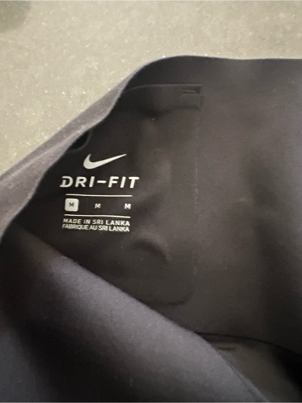 Women’s Dri-FIT High Rise Black Full Length Leggings Size M - Picture 7 of 8